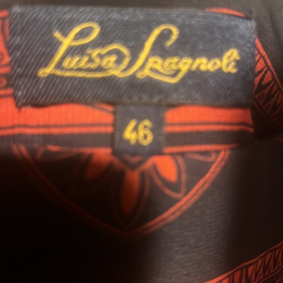 NWOT Luisa Spagnoli pleated skirt - Picture 2 of 3